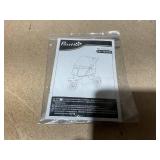 PawHut 3 Wheels Pet Stroller for Small Dogs and Medium Dogs with Adjustable Canopy, Safety Tether, Storage Basket, Red