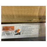 HOMCOM Wheelchair Ramp, 8FT Foldable Threshold Ramp, Aluminum Handicap Ramp with Non-Slip Surface, Transition Plates Above and Below for Home, Doorways, Steps, 600lbs Capacity