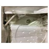 HOMCOM 10,000 BTU Moible Air Conditioner 440 Sq. Ft., Dehumidifier Fan Auto Sleep with 24H Timer On/Off, Window Kit, White