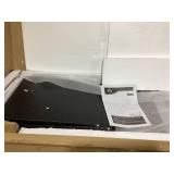 HOMCOM Sideboard Buffet Cabinet, Coffee Bar Cabinet with 2 Doors and Adjustable Shelves, Console Table for Kitchen Entryway Living Room, Black