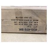 HOMCOM Sideboard Buffet Cabinet, Coffee Bar Cabinet with 2 Doors and Adjustable Shelves, Console Table for Kitchen Entryway Living Room, Black