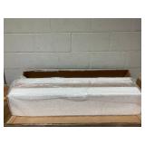 Outsunny Wooden Sandbox with Canopy, House Design for 3-7 Years Old, Brown