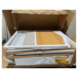 PawHut 90.5" Wooden Rabbit Hutch Bunny Cage Pet Playpen House Enclosure with Double Side Run Boxes, No Leak Tray, Ramp, for Rabbits, Chickens, Ducks, Guinea Pig and Small Animals, White