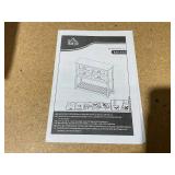 HOMCOM Sideboard Buffet Cabinet with Storage, Modern Coffee Bar Cabinet with 4 Drawers and Slatted Bottom Shelf, Console Table for Kitchen, Living Room, Dining Room, Hallway, Red 31.5"x15.75"x31.5"