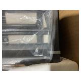 PawHut 48" x 41" Heavy-Duty Metal Dog Playpen, Outdoor Pet Cage Kennel, Puppy Exercise Fence Barrier with Weather-Resistant Polyester Roof, Locking Door, & Metal Frame