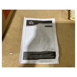 HOMCOM Folding Dining Table, Round Drop Leaf Kitchen Table for Small Spaces with Wood Legs, Oak Color (Missing Hardware)