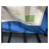 Aosom 2-Seat Child Bike Trailer for Kids with a Strong Steel Frame, 5-Point Safety Harnesses, & Comfortable Seat