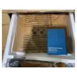 Crestlive Products 30lbs Steel Teak Patio Umbrella Base