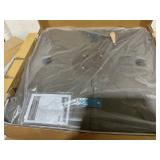 Outsunny Square Cantilever Patio Umbrella Base with 4 Wheels for Easy Moving, Heavy Duty Umbrella Stand Weight, 330 lb Capacity Sand or 286 lb Capacity Water, Coffee