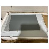 HOMCOM Kitchen Island on Wheels, Rolling Kitchen Cart with Stainless Steel Countertop, Drawer, Towel Rack and Spice Rack, Utility Storage Trolley, Gray