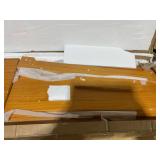 HOMCOM 67" Pinewood Kitchen Pantry Storage Cabinet, Freestanding Cabinets with Doors and Shelves, Dining Room 30.75" x 12.25" x 67.25"