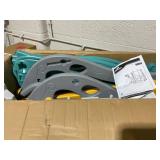 Qaba 4 in 1 Toddler Swing and Slide Set, Kids Slide for Aged 1.5-3 with Climber, Ultra-Safety, Basketball Hoop, Baby Playground Set, Fun Indoor/Outdoor Playset Exercise Toy