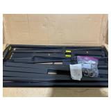 Lutown-Teen 16 inch King Size Bed Frame Sturdy Mattress Foundation, Heavy Duty Metal Platform with Steel Slats Support No Box Spring Needed , Noise Free, Easy Assembly, Black