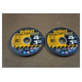 *2* DeWalt 5-Packs Metal Cut Off Discs