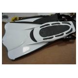 Cressi Adult Rondine Palau Fin Snorkel Set - Fin Size L/XL