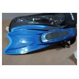 Cressi Adult Rondine Palau Fin Snorkel Set - Fin Size XS/S