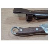 Viking 9.5" Hammered Carbon Knife