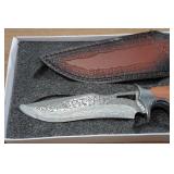 Custom Colorado Knife Works Damascus Blade Knife