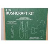 Mossy Oak Bottomland 3PK Bushcraft Knife Kit