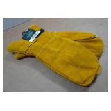 Hand Armor Boa Lined Snowmobile Mittens - XL