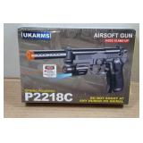 UkArms P2218C Airsoft Pistol with Laser Sight