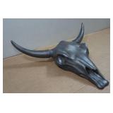 Resin Texas Longhorn Bull Skull Wall Décor