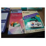 Assorted Printer Paper - Resume, Transparency, Stickers, Cards, Labels