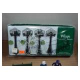 Assorted Department 56 Christmas Village Pieces