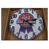 Pabst Blue Ribbon Novelty Wall Clock