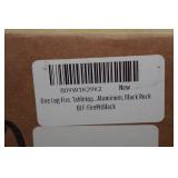 One Log Fire Tabletop Fire Pit and Skewers