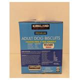 NEW KIRKLAND SIGNATURE PREMIUM ADULT DOG BISCUITS (CHICKEN AND RICE FORMULA)