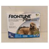 NEW FRONTLINE PLUS FOR DOGS 8PK.