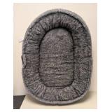 NEW KIRKLAND SIGNATURE CUDDLER PET BED (GRAY)