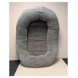 NEW CANINE CREATIONS OVERSIZED PET BED (GRAY)