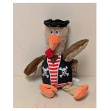NEW THINK DOG PIRATE CHICKEN DOG TOYS (BLACK)