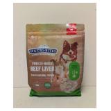 NEW NUTRIBITE FREEZE DRIED BEEF LIVER TREAT OR MEAL TOPPER
