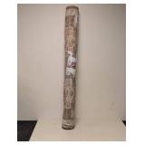 NEW THRESHOLD AREA RUG (TAN/ROSE BORDER)