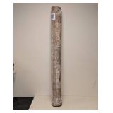 NEW THRESHOLD AREA RUG (TAN/ROSE BORDER)