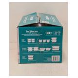 NEW SNAPWARE PLASTIC FOOD STORAGE SET 38PC.