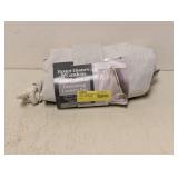 NEW BETTER HOMES & GARDENS CHAMBRAY DRAWSTRING LAUNDRY BAG