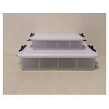 BUILD-A-BOARD BY SABATIER SNACKLEBOX 2PC.SET W/ CUTTING BOARD LIDS