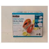 NEW KIRKLAND SIGNATURE VARIETY PACK VACUUM SEALING BAGS 57PCS.