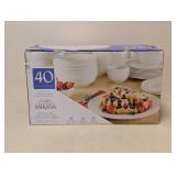 NEW MIKASA CIARA DINNERWARE SET (39PCS.)