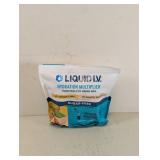 LIQUID I.V ELECTROLYTE DRINK MIX SUGAR FREE (LEMON LIME-12 & WHITE PEACH-15) 27CT.