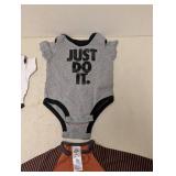 NEW NIKE AND ASSORTED BABY ITEMS