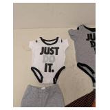 NEW NIKE AND ASSORTED BABY ITEMS