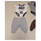NEW NIKE AND ASSORTED BABY ITEMS