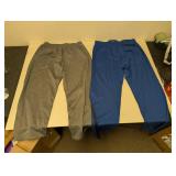 (2) NEW LARGE MENS JOGGERS (GRAY AND BLUE)
