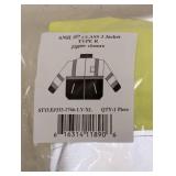 NEW PIP HI-VIZ BLACK BUTTON BOMBER JACKET X-LARGE