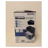 ROYAL MAX SECURITY MICROCUT SHREDDER